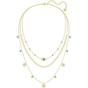 Swarovski Evil Eye Layered Necklace